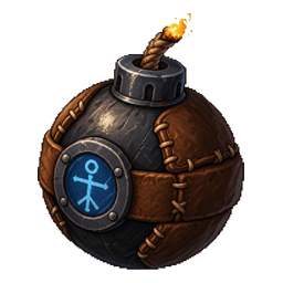 Arte de Bomba de Treino