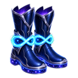 Arte de Botas do Infinito