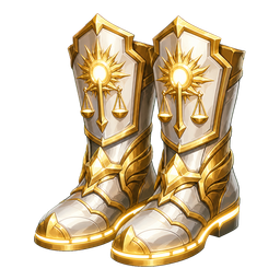 Arte de Botas do Julgamento